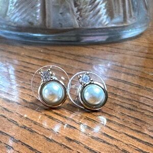 Copy- Givenchy Gold and Silver Statement Earrings